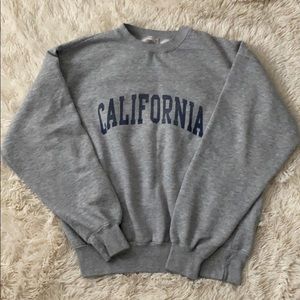 california brandy melville sweatshirt